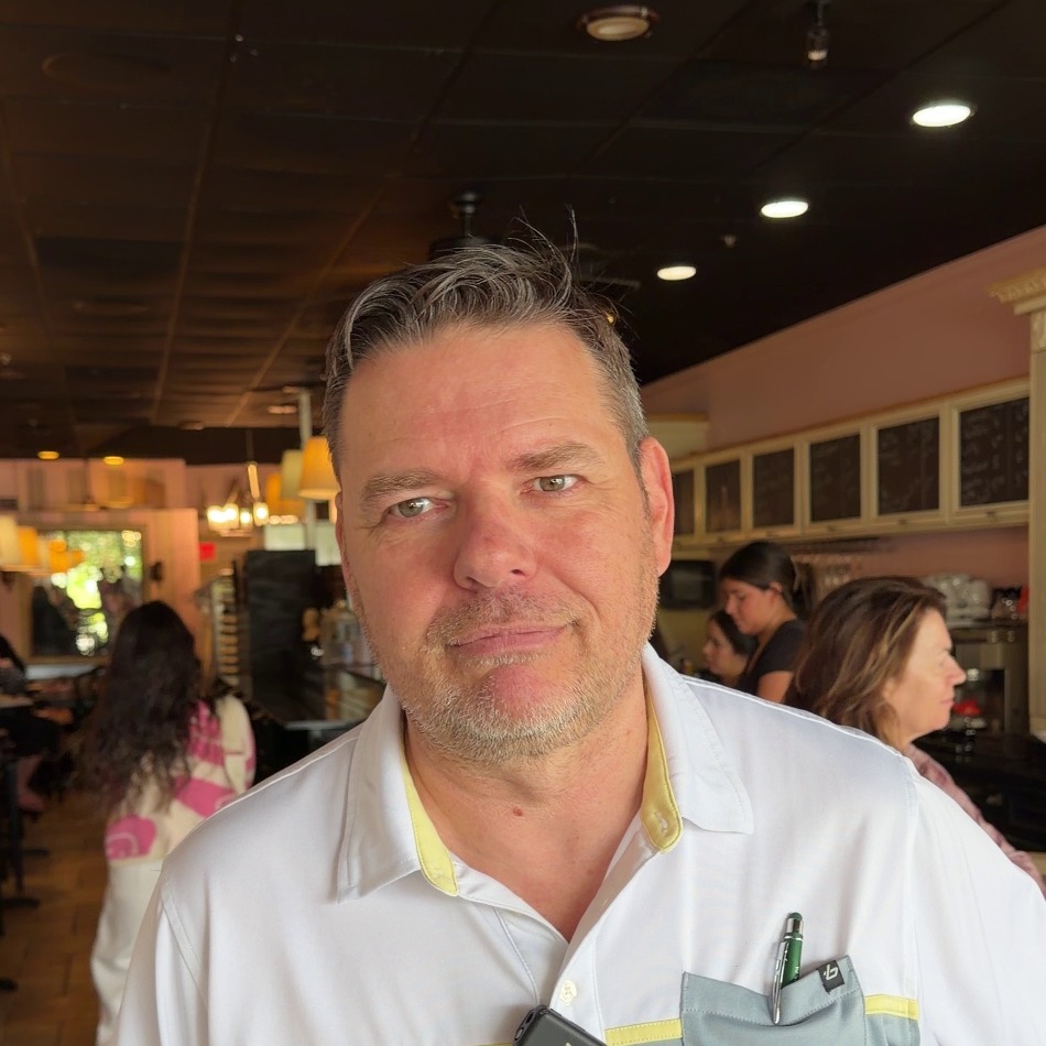 Philippe Cousin, owner of Grain de Café in Naples