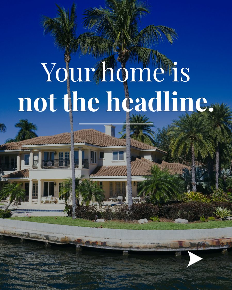 Your home is not the headline video cover produced by Premier Media for Lori Fowler Naples Luxury real estate